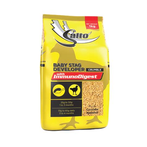 salto baby stag developer|Salto Baby Stag Developer Crumble, 1kg (Bundle of 5 pcs).